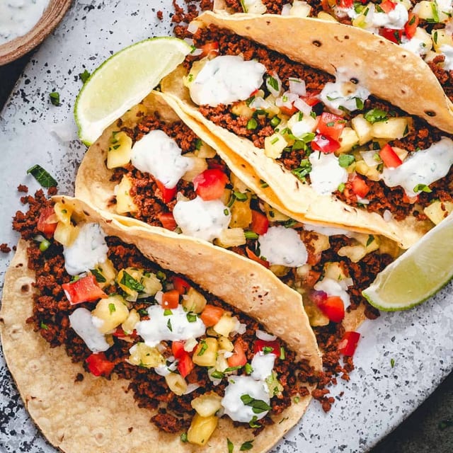 Chorizo Taco.