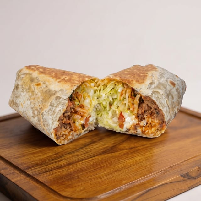 Tripa / Beef Tripe Burrito.