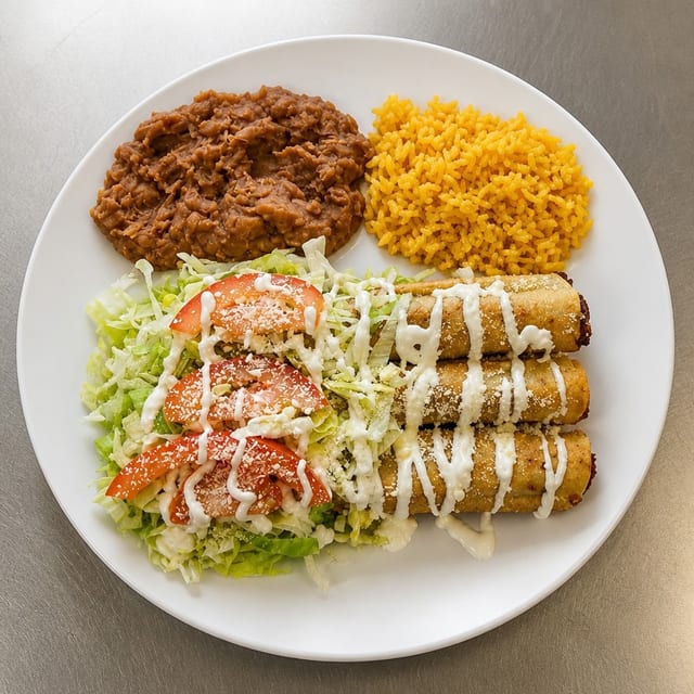 Flautas Beef Fajita.