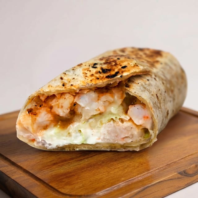 Chicken Fajita Burrito.