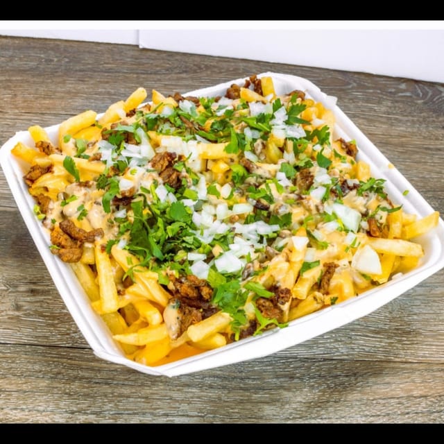 Asada Cheese Fries.