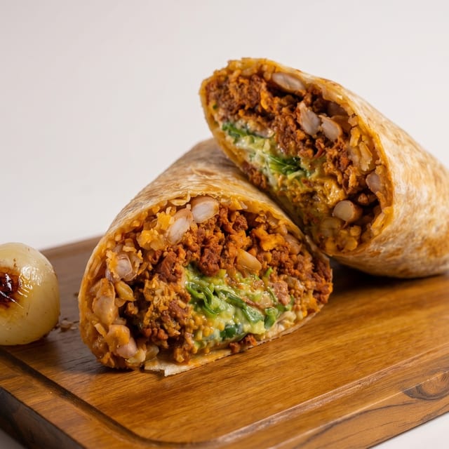 Steak n Shrimp Burrito.