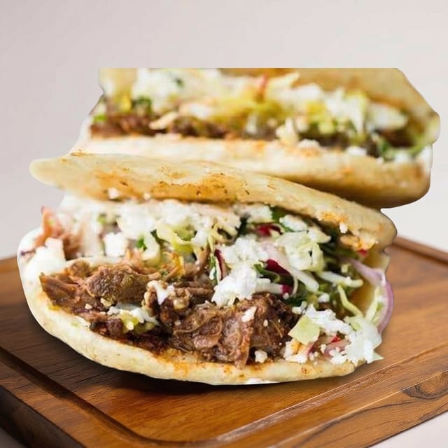 Beef Fajita Gordita.