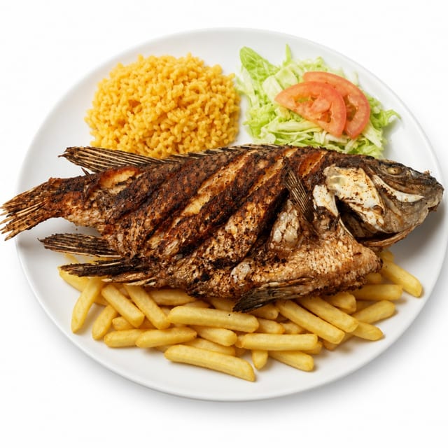 Mojarra / Fried Tilapia Fish.